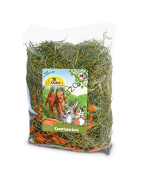 Ароматно планинско сено с моркови за зайци и гризачи, 500 гр. - JR FARM Carrot Meadow